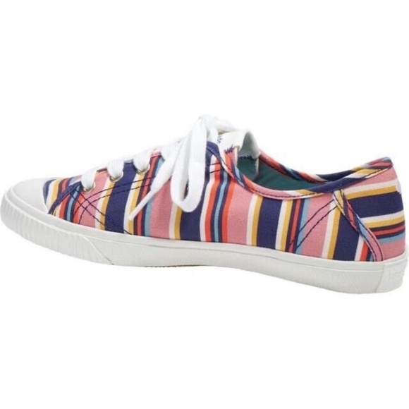 NEW KATE SPADE NEW YORK Women's Tennison Sneakers SIDEWALK STRIPE SIZE 7.5 M NIB - Picture 4 of 5